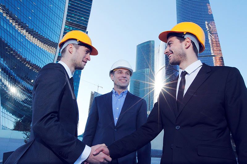 Employers Shaking Hands